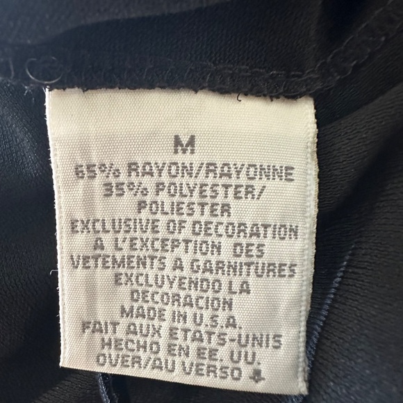 Liz Claiborne Collection M  Black Dress - NWOT - Picture 3 of 12